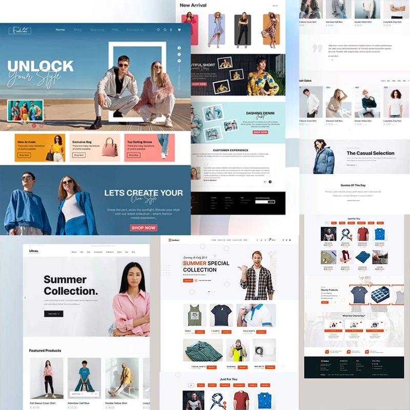 E-Commerce Website for a Fashion Brand Image | GulfEz - Premier Web Design Services in the Gulf | Custom Website Solutions