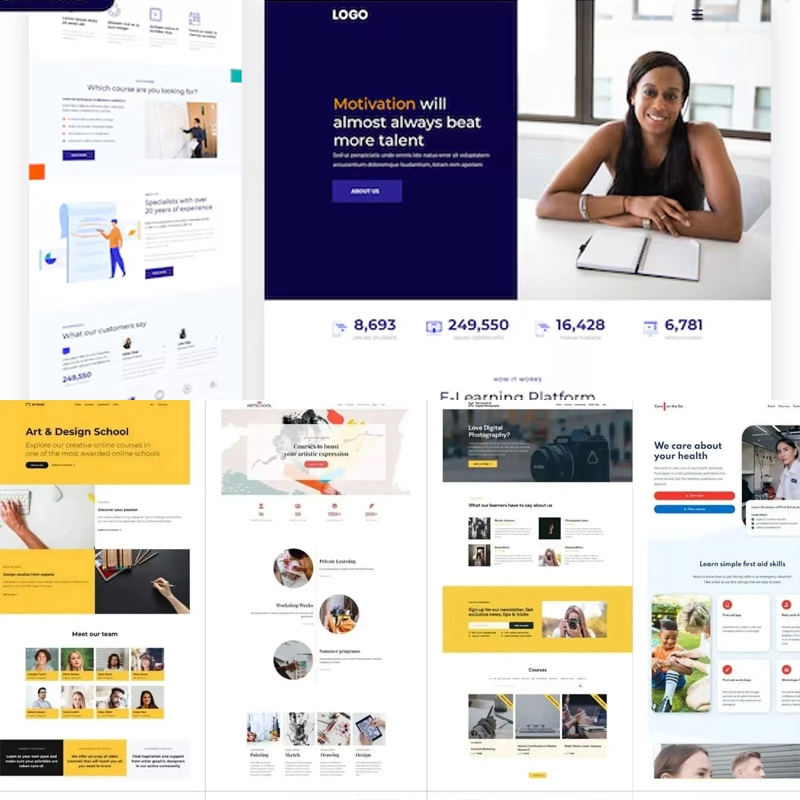 Educational Platform for an Online Learning Institute Image | GulfEz - Premier Web Design Services in the Gulf | Custom Website Solutions
